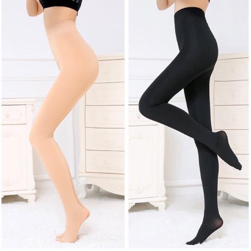 Solid Fleece Lined Tights