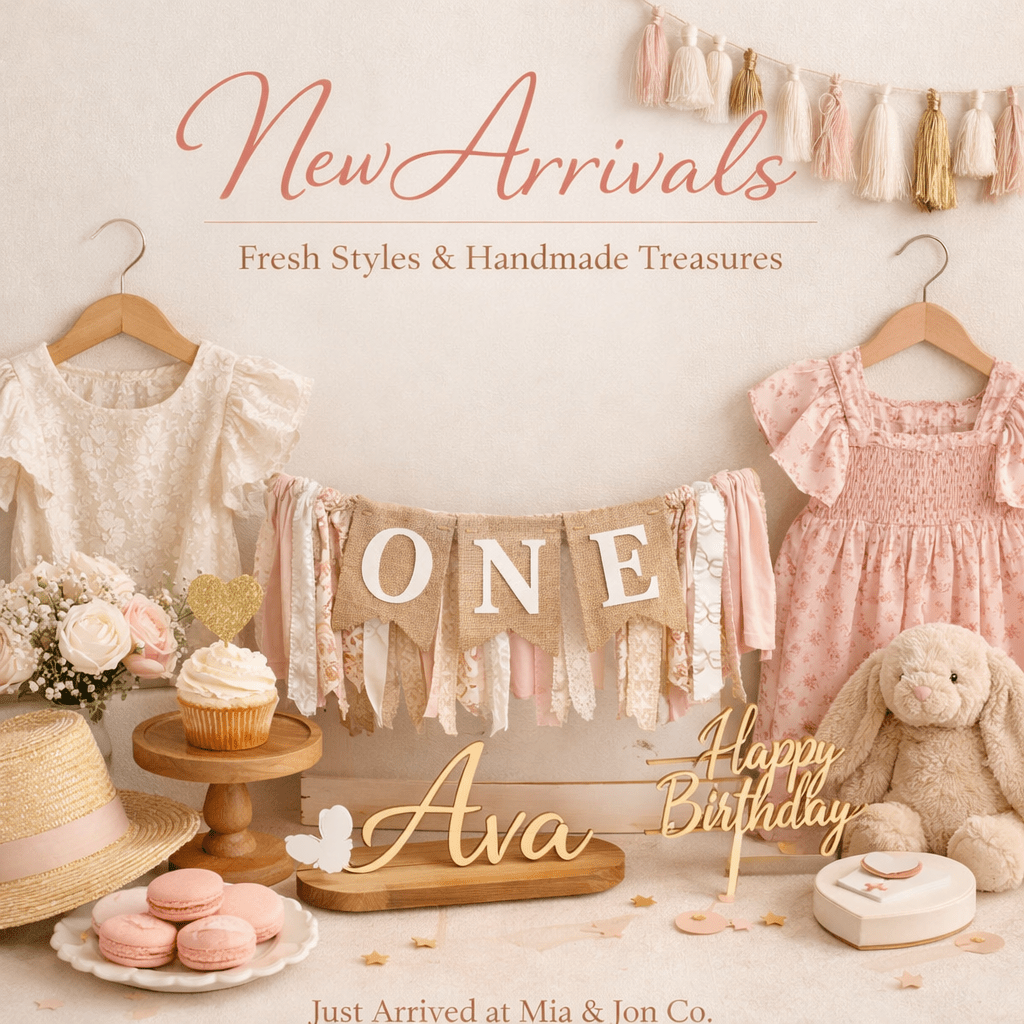 NEW ARRIVALS - Mia & Jon