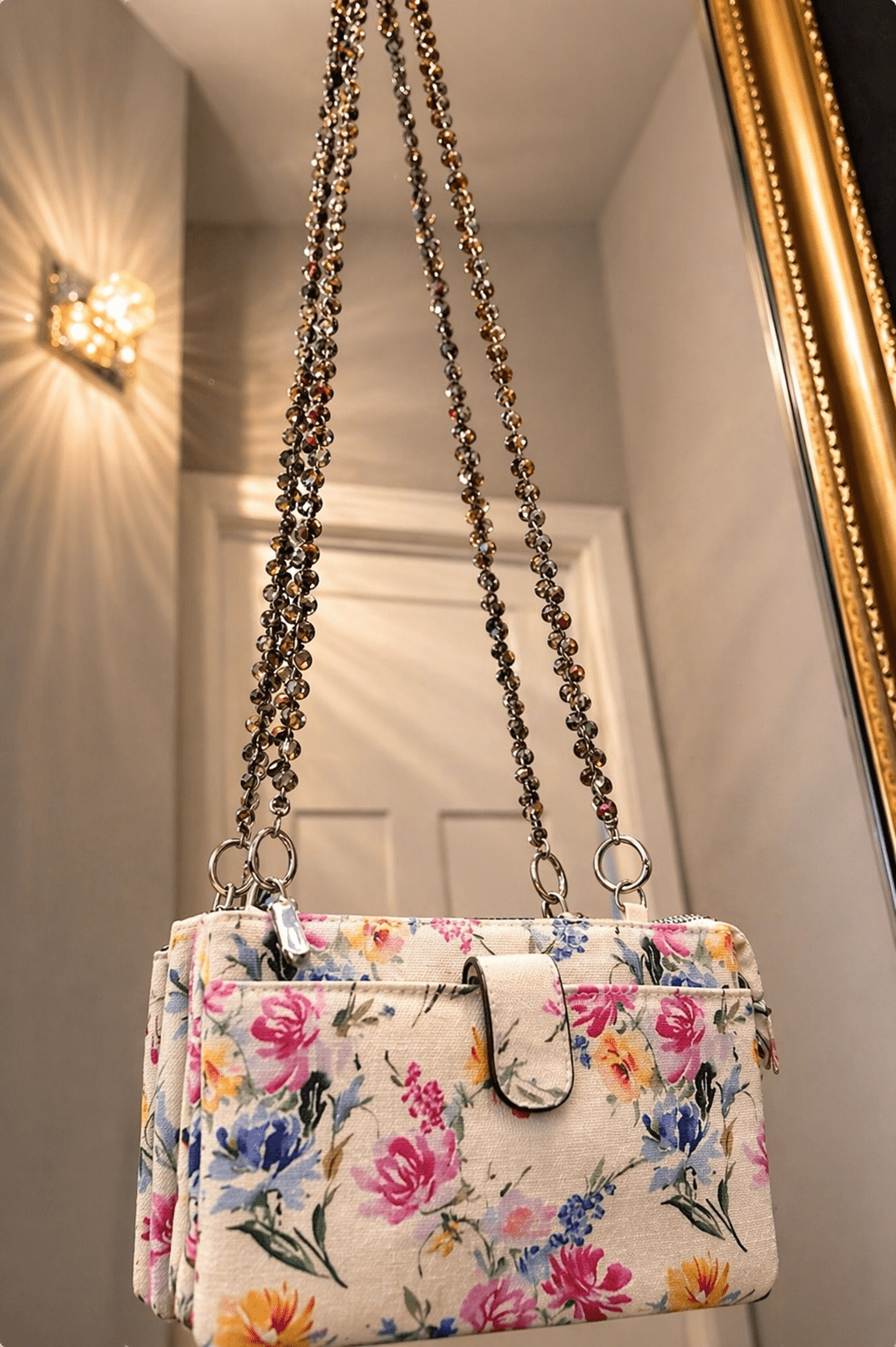 Crystal Crossbody Phone Chain – Wearable Jewelry Strap for iPhone & Android | Handmade Gift - Mia & Jon