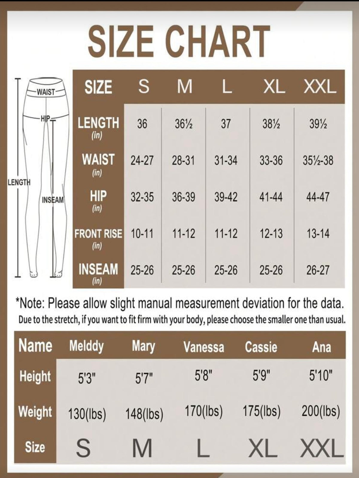 Fleece - Lined High Waist Thermal Sherpa Winter Leggings - Mia & Jon