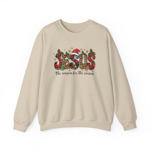 Jesus Is The Reason For The Season - Unisex Christmas Sweatshirt - Mia & Jon