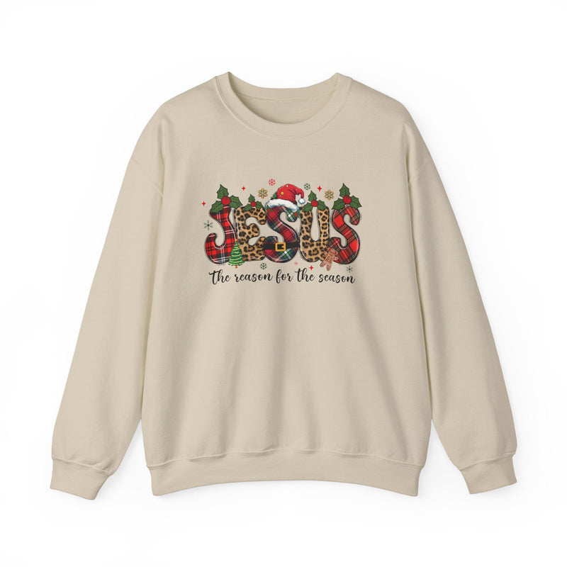 Jesus Is The Reason For The Season - Unisex Christmas Sweatshirt - Mia & Jon