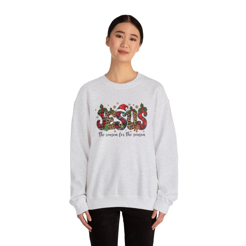 Jesus Is The Reason For The Season - Unisex Christmas Sweatshirt - Mia & Jon