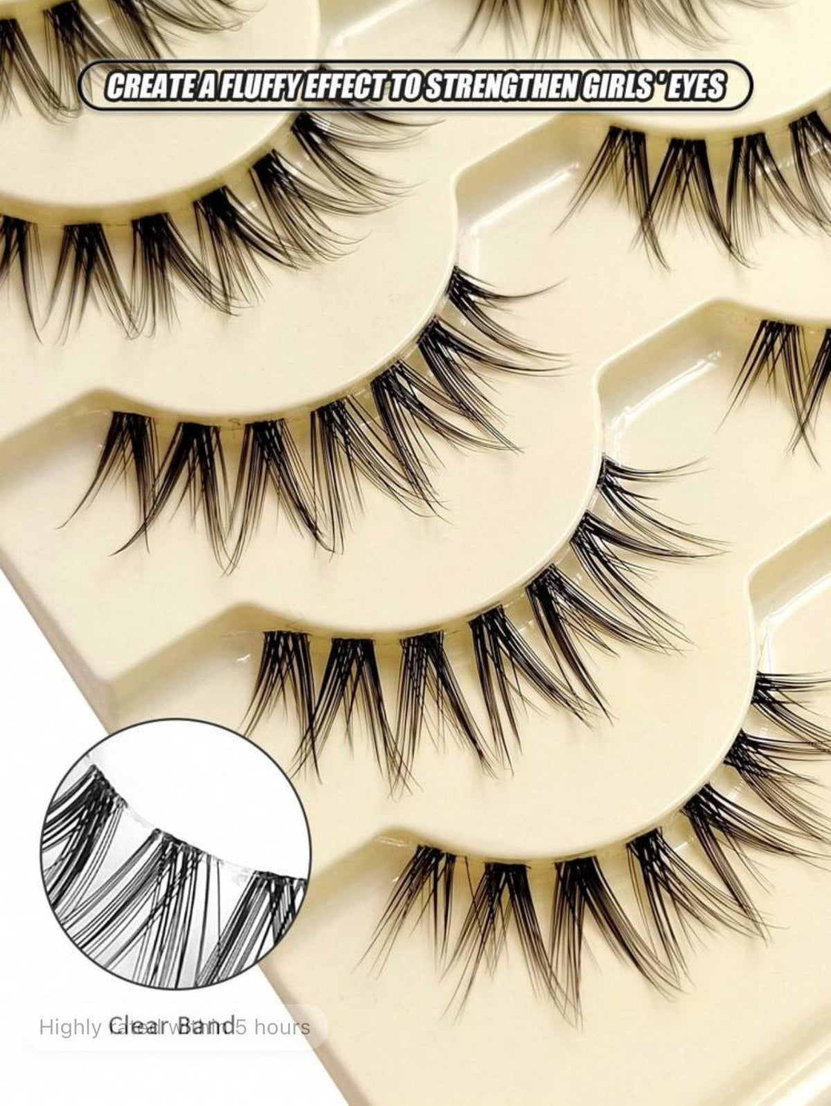 Manga Fishtail False Eyelashes – Natural Wipsy Lashes Set | Lightweight Fairy Lash Extensions - Mia & Jon