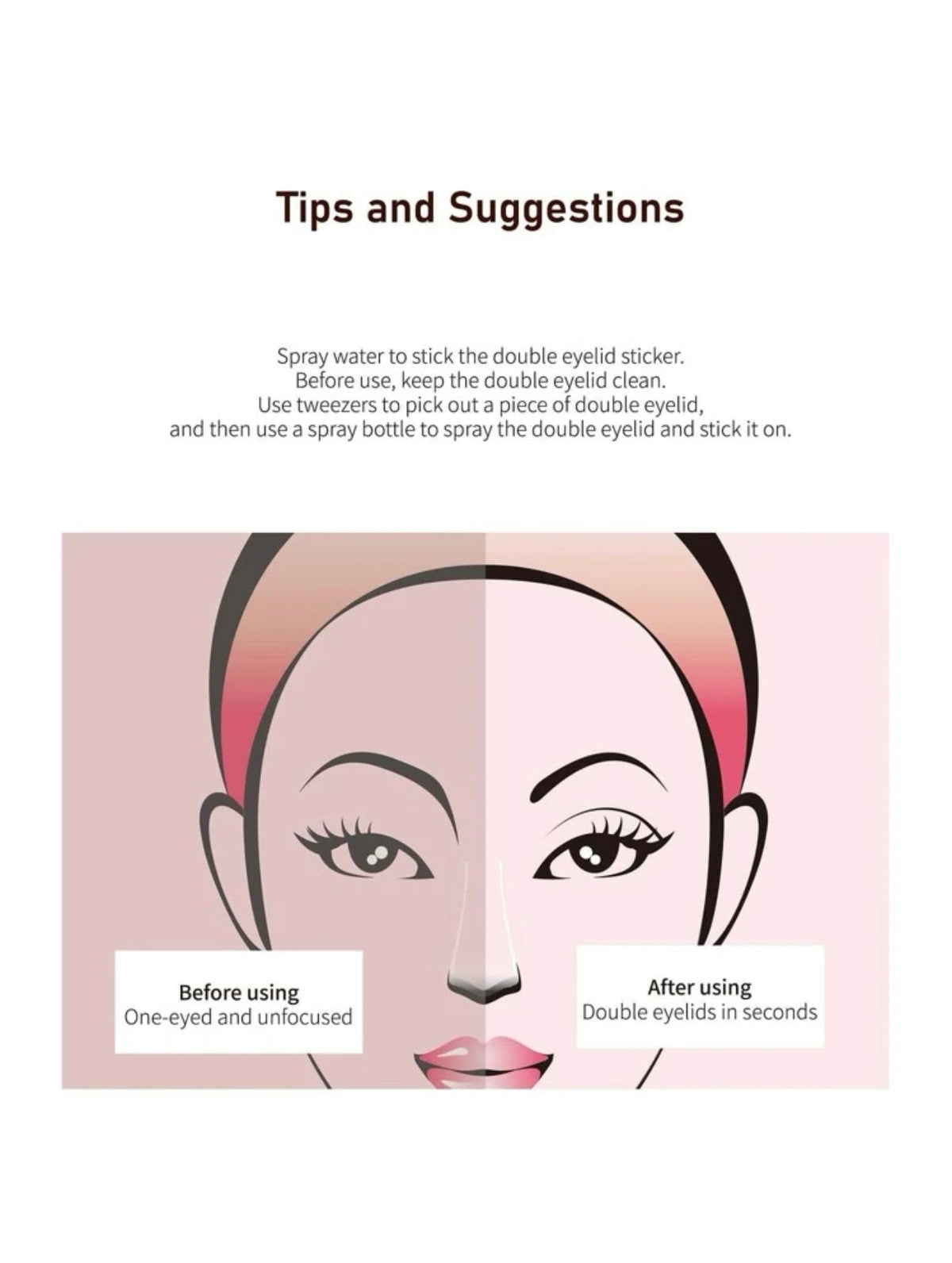 4 Pieces Double Eyelid Patch Set - Mia & Jon