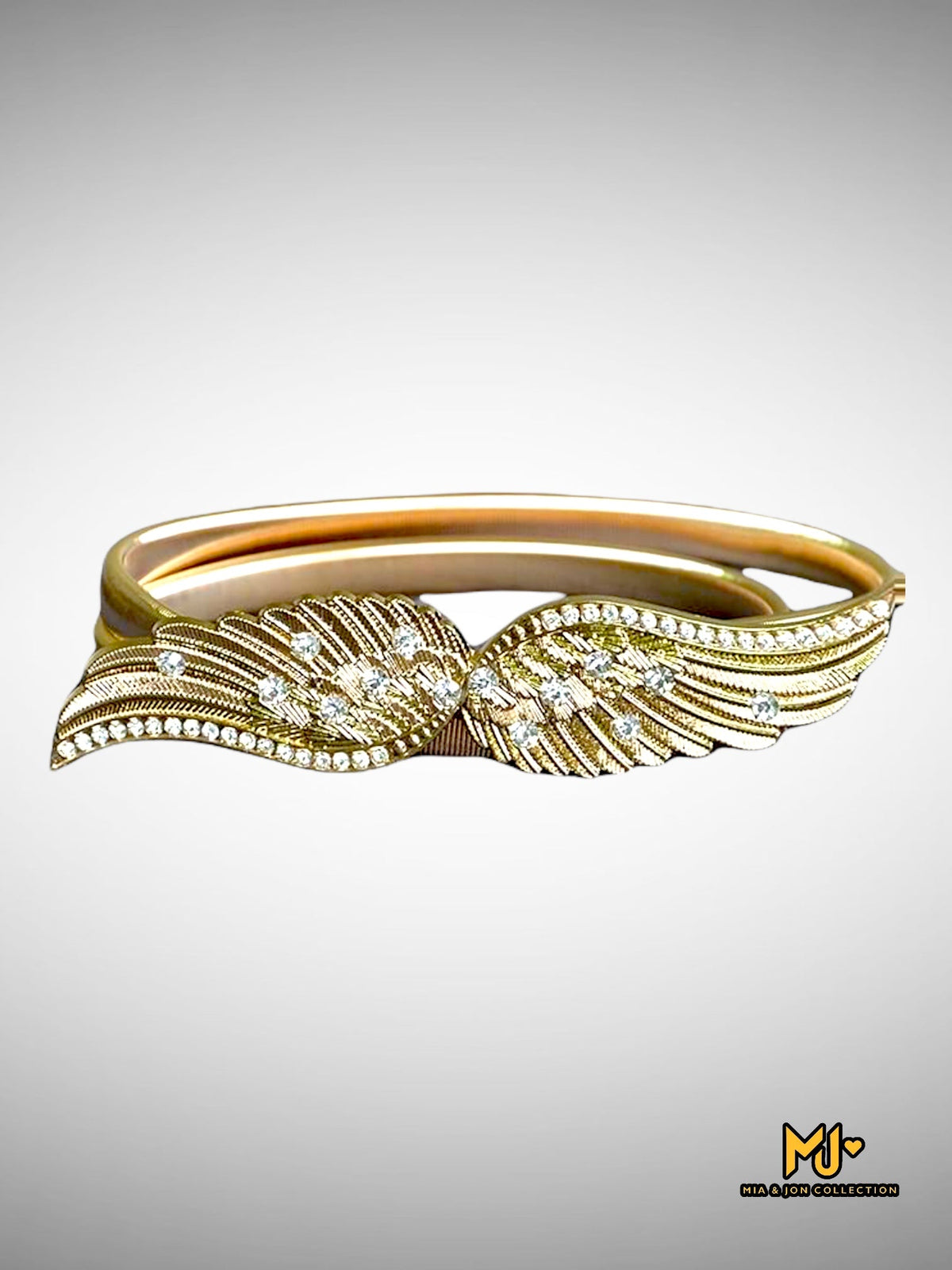 Angle Wings Metal Belt - Mia & Jon