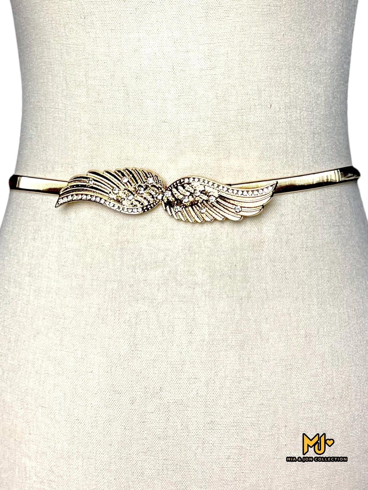 Angle Wings Metal Belt - Mia & Jon