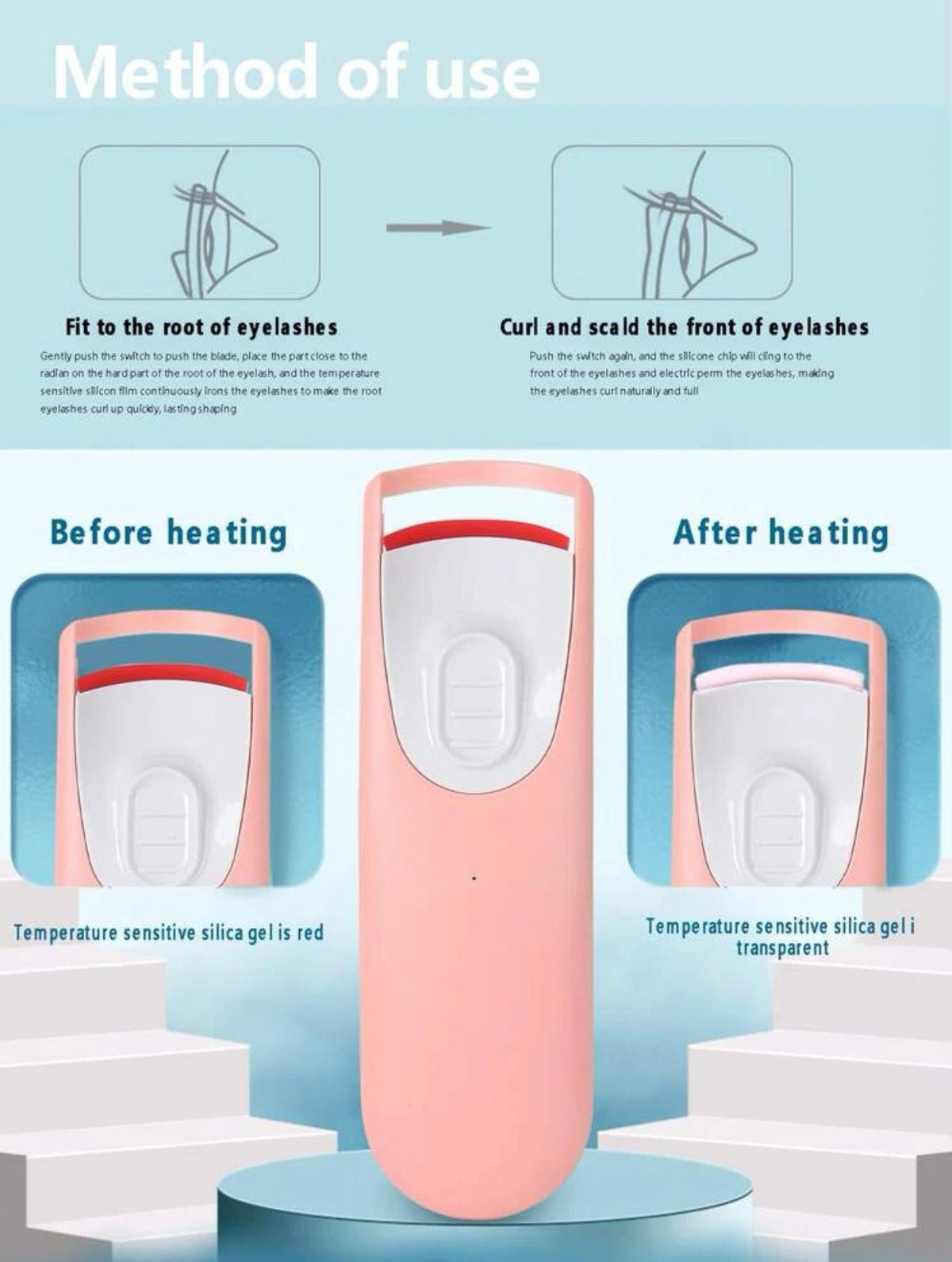 Heated Lash Curler - Mia & Jon
