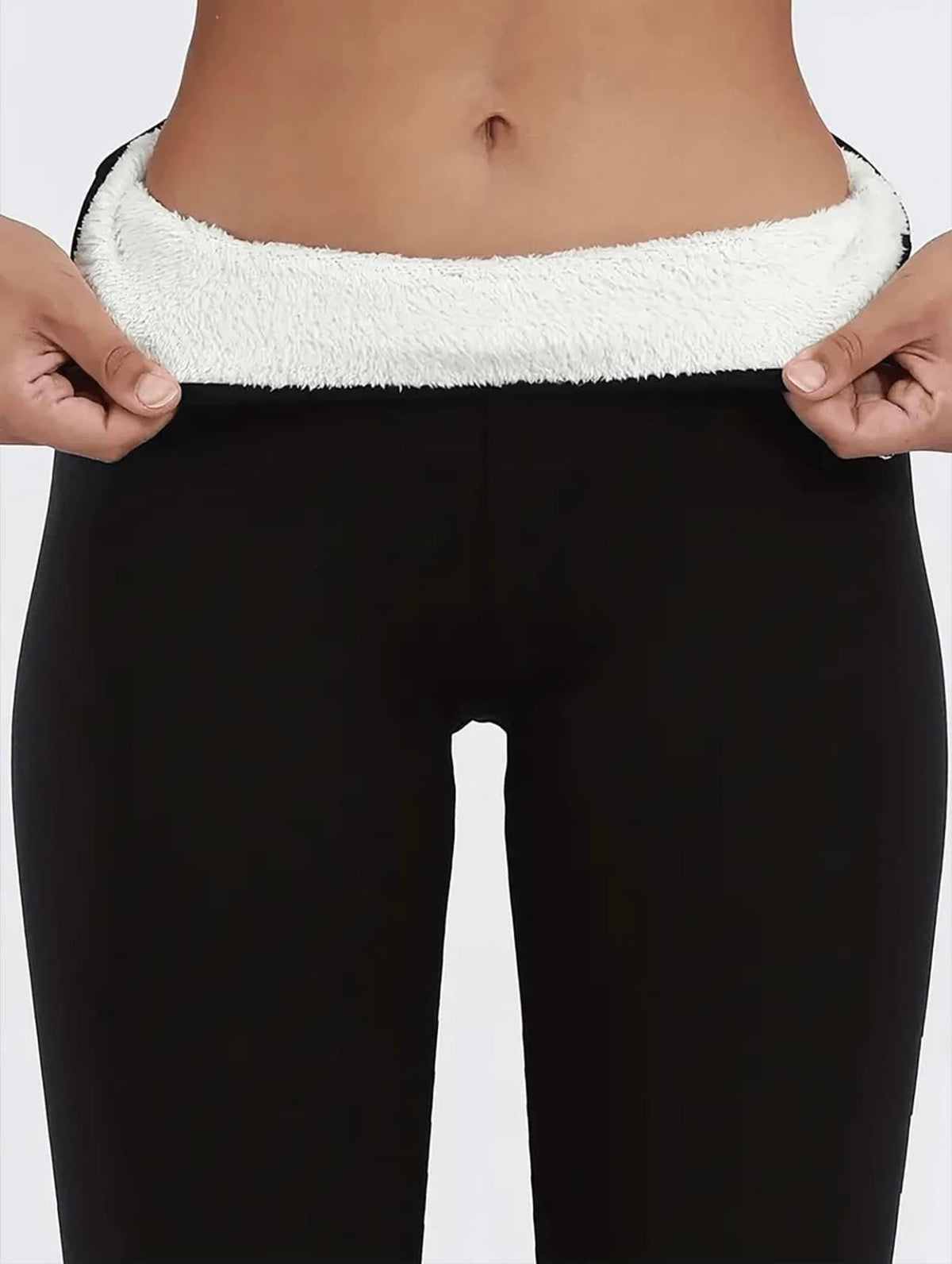 High Waist Tummy Control Thermal Leggings - Mia & Jon