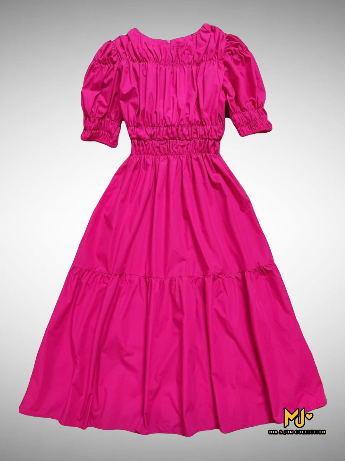 Hot Pink Dress - Mia & Jon