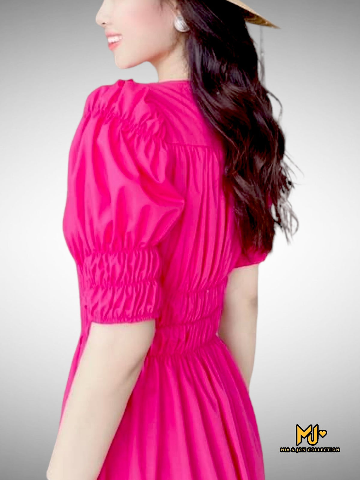 Hot Pink Dress - Mia & Jon