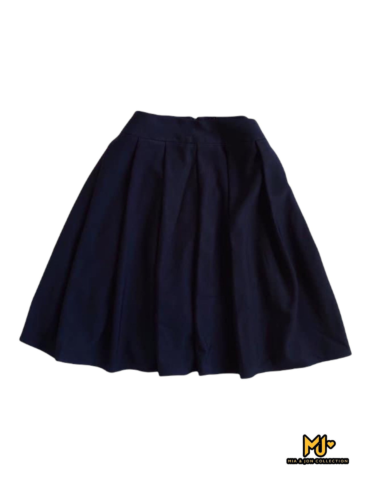 MJCV101 Cute Black Box Pleated Skirt - Mia & Jon