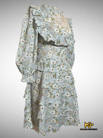 MJD10 Floral Vintage Layered Ruffle Dress - Final Sale / NO Return or Exchange - Mia & Jon