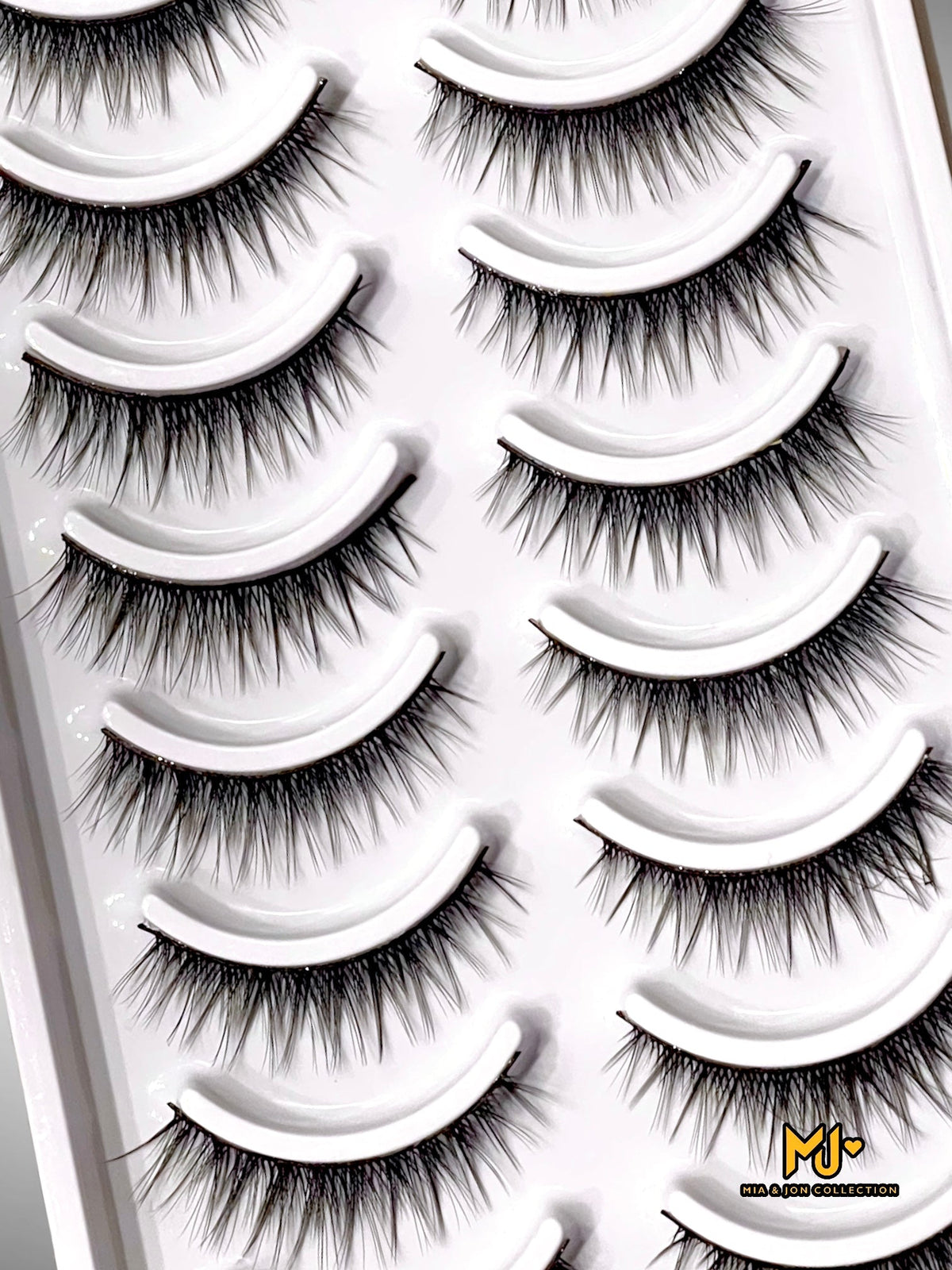 MJL8D06 Mink Lashes 8D Multipack 06, 10 pairs - Mia & Jon