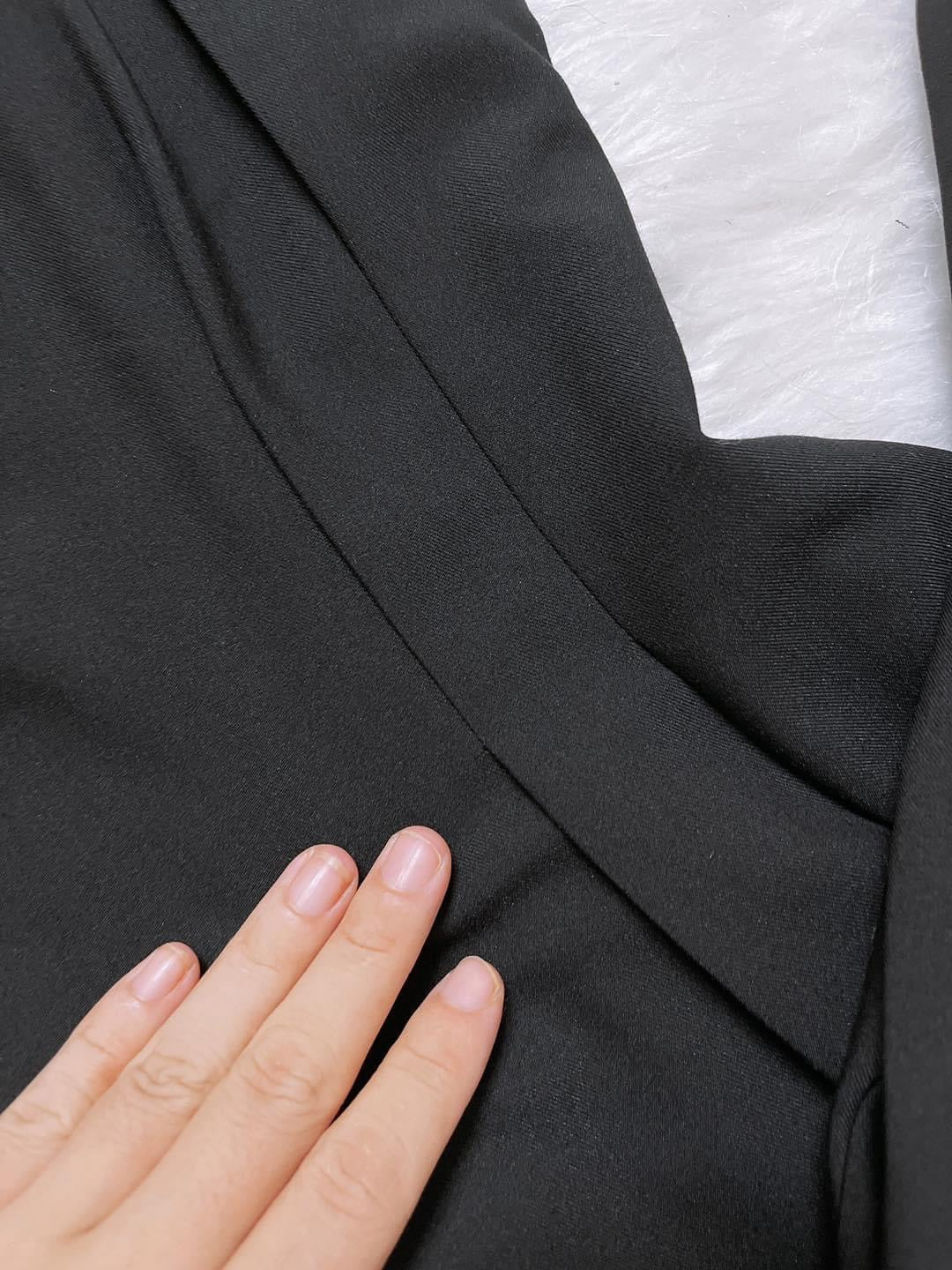 MJS2016 Black Sleeveless Top & Pants Set - Mia & Jon