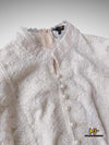 MJV1879 Short Sleeve Pearl Detailed Lace Dress (NO Return/Exchange) - Mia & Jon