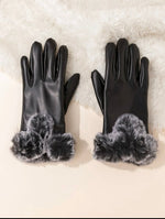 Teddy Lined Gloves - Mia & Jon