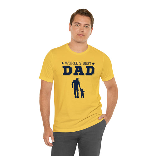 World Best's Dad Short Sleeve Tee - Mia & Jon